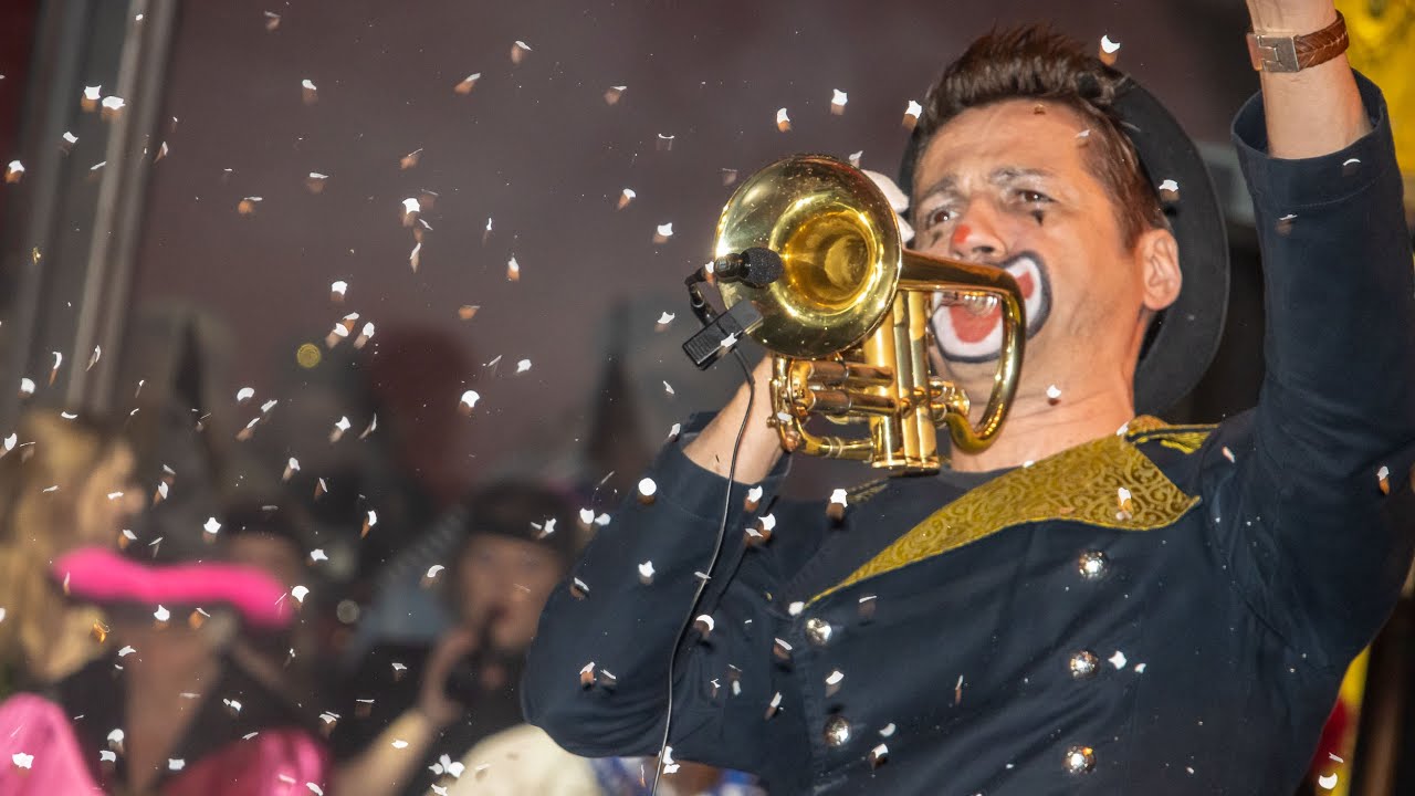 Bruce Kapusta bei den Altstadtblüten in Recklinghausen an Weiberfastnacht 2020