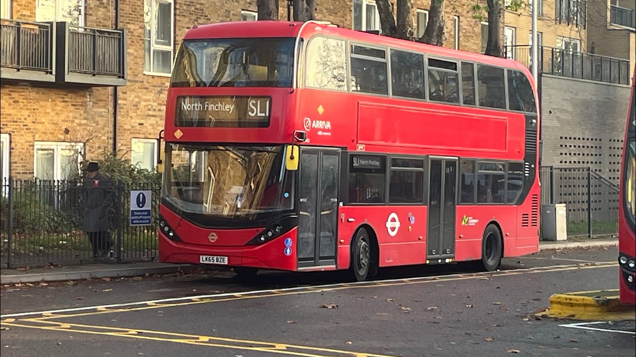 London bus route SL1- North Finchley to Walthamstow Central