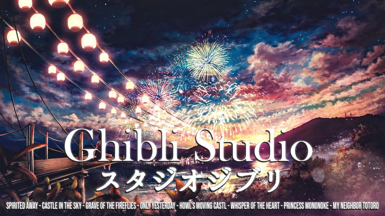 Лучшее фортепиано Ghibli🌿 Красивые вневременные фортепианные пьесы из фильмов Ghibli 🌿Ghibli Music