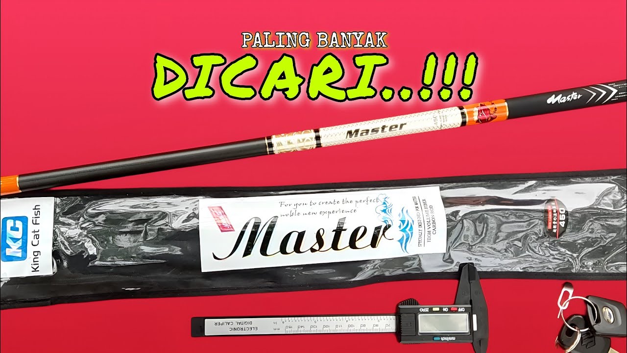 RINGAN MEDIUM HEAVY ‼️ REVIEW LENGKAP JORAN PANCING TEGEK GAMARU KINGCATFISH MASTER P.450