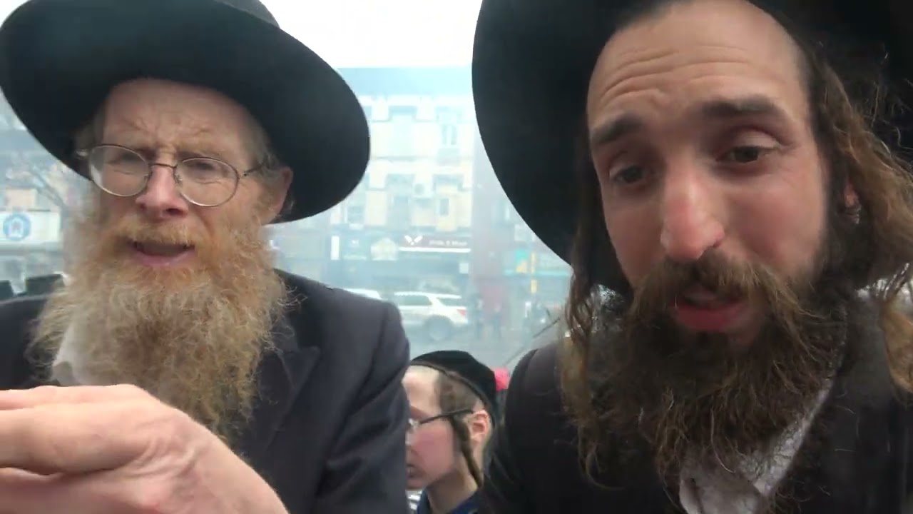 Hasidic Jew selling his Chometz to my non-Jewish cameraman