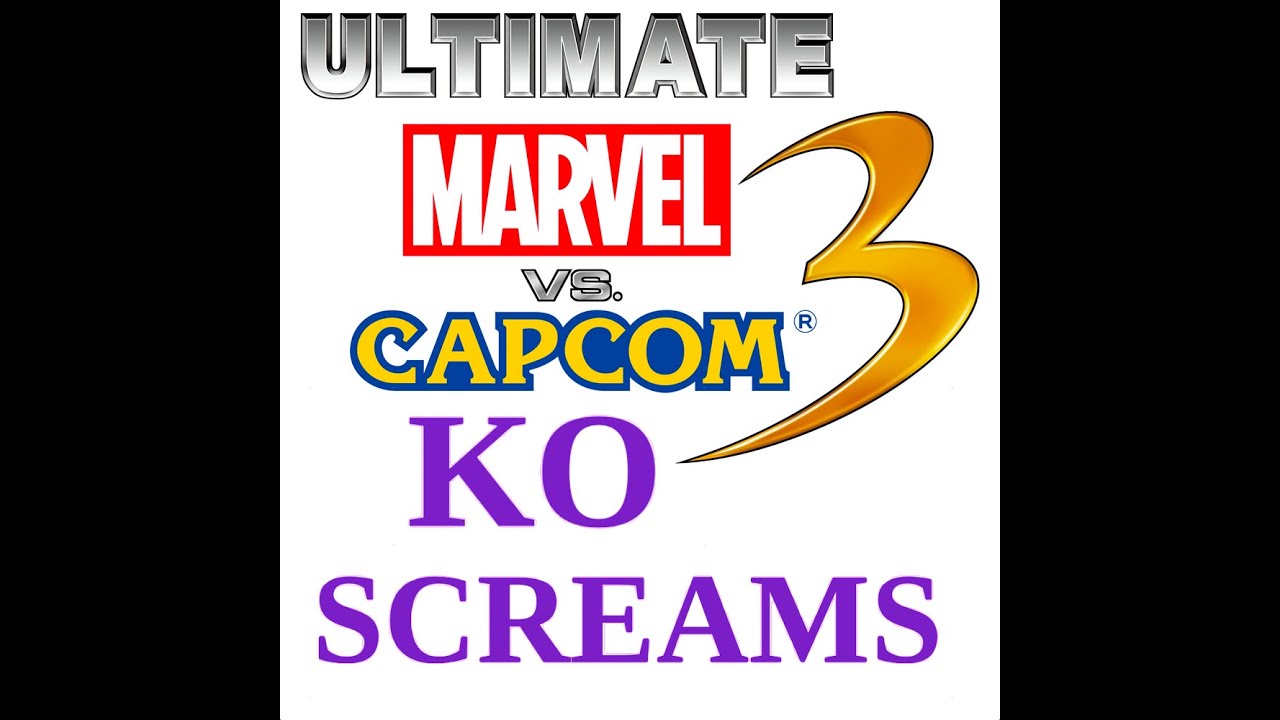 ULTIMATE Marvel vs Capcom 3 ВСЕ KO КРИЧАТ