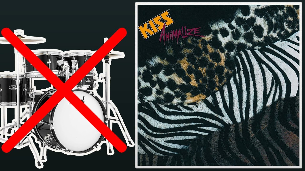 Heaven's On Fire - KISS | No Drums (Drumless)