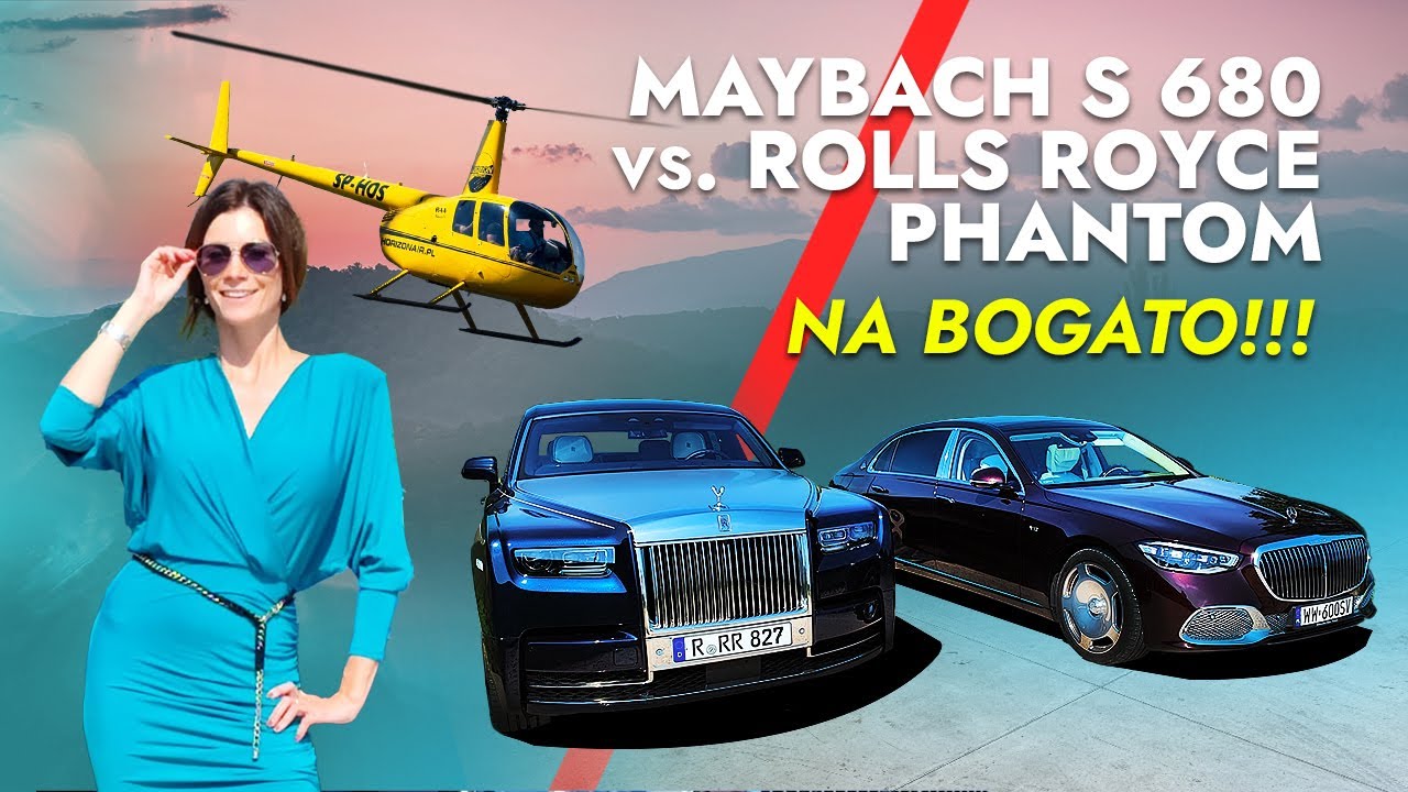 Maybach S680 vs. Rolls-Royce Phantom. Na bogato!!!