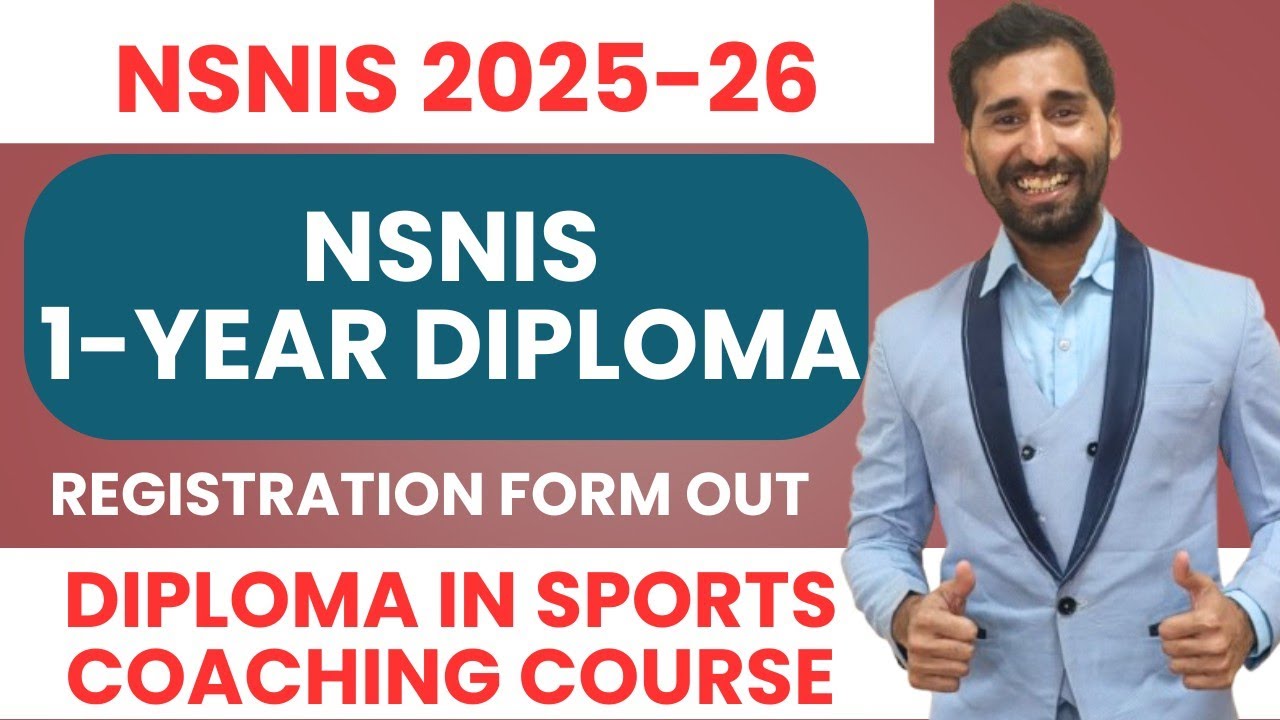 NSNIS Full Year Diploma in sports Coaching Course 2025-26,Fees,Age , Criteria for exam,Full Details