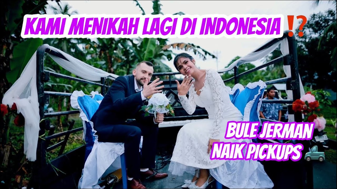 MENIKAH DENGAN BULE ‼️ AKHIRNYA SAH DI HADAPAN TUHAN 😇🥰