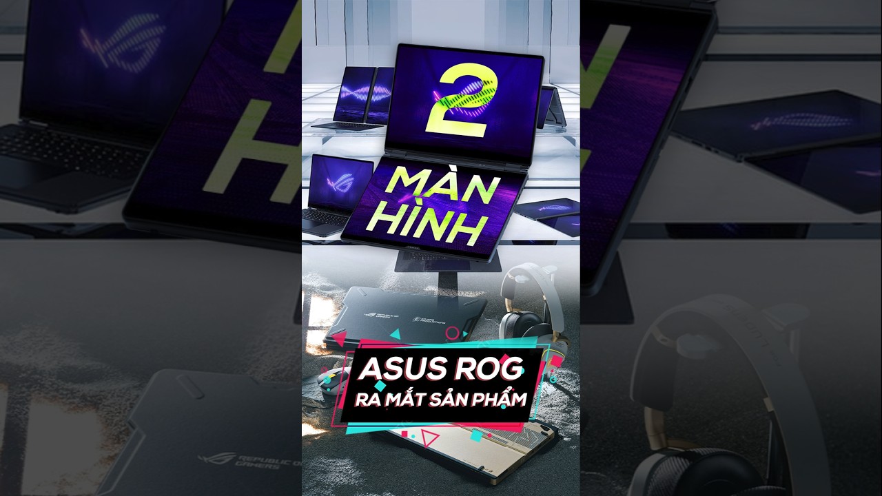Laptop 2 Màn Hình Full-size Đầu Tiên!