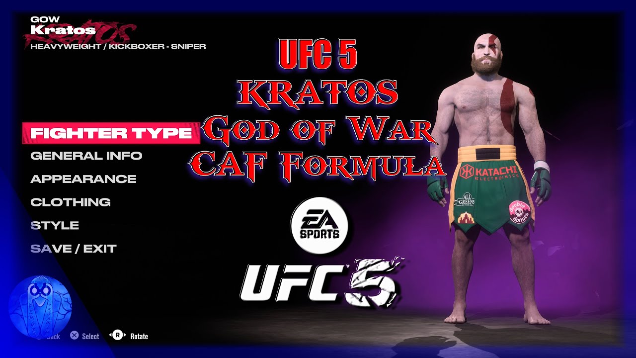 UFC 5 | Kratos: God of War | CAF Formula