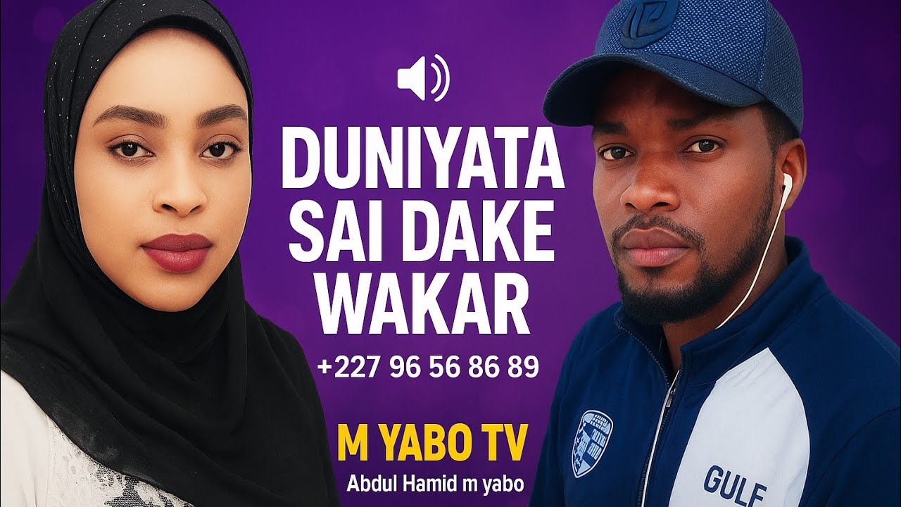 DUNIYATA SAI DAKE – Wakar Soyayya Mai Taɓa Zuciya | M YABO TV (Official Audio) 2025