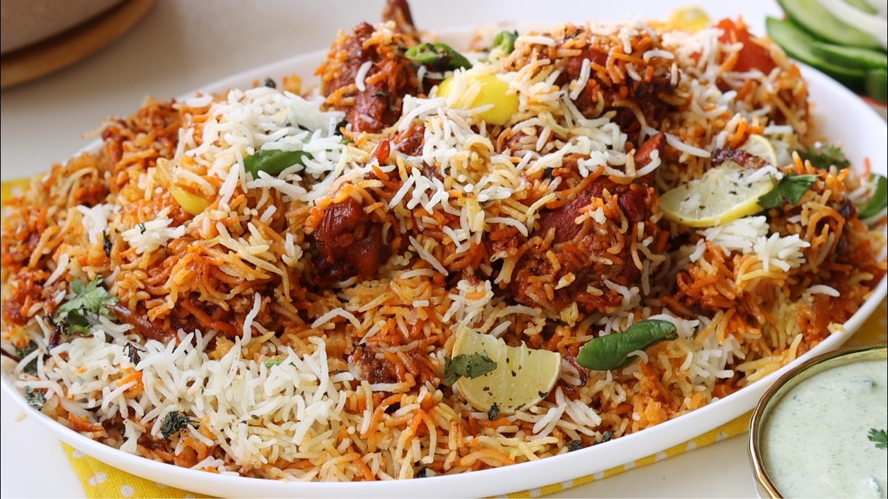 Masaledar Chicken Biryani by (YES I CAN COOK)