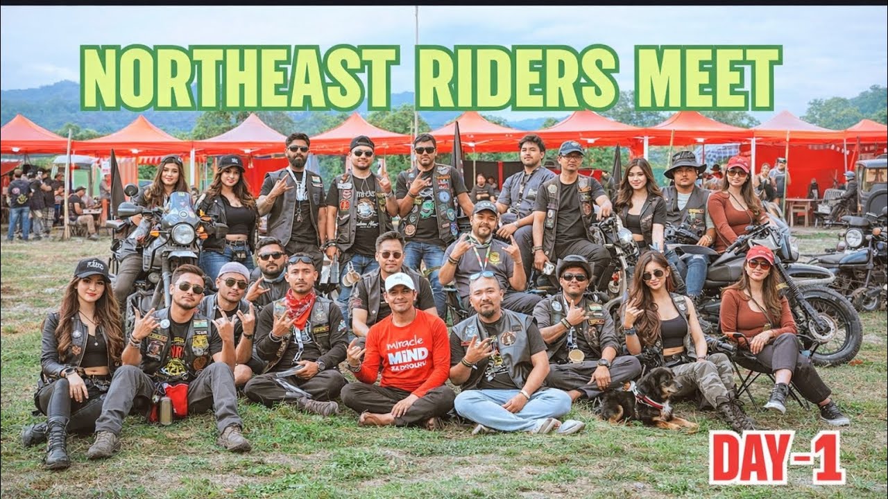 15th Northeast riders meet , Aalo , Arunachal Pradesh || camping with 4000 riders 