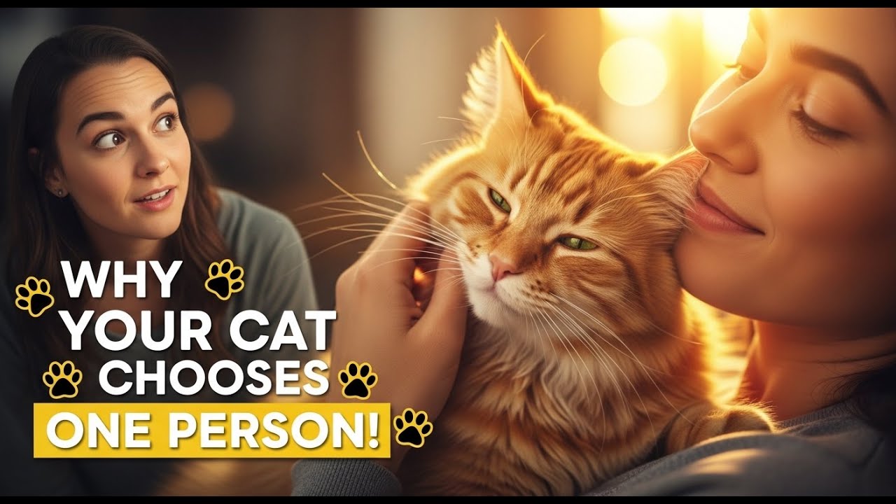 Why Your Cat Chooses One Favorite Person