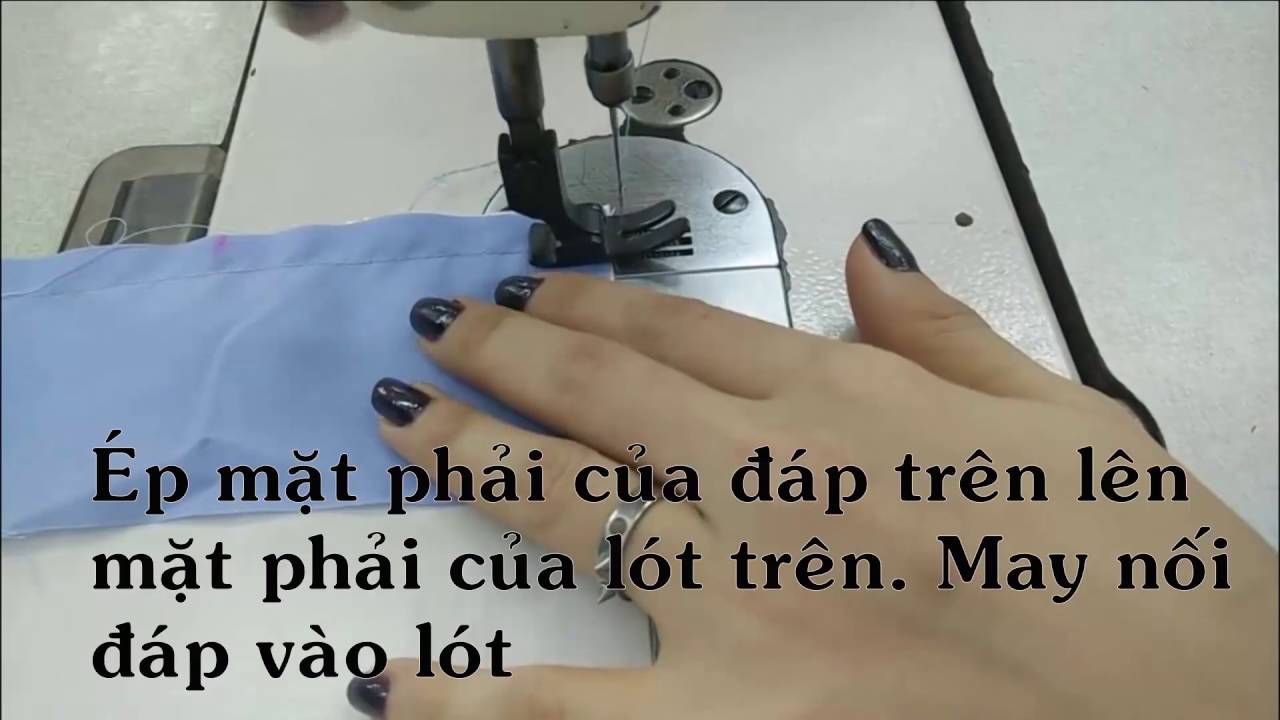 Hướng dẫn may túi cơi áo Jecket