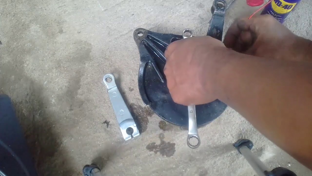 Kawasaki barako 2 replaced or conversion of BRAKE CAM LEVER REAR