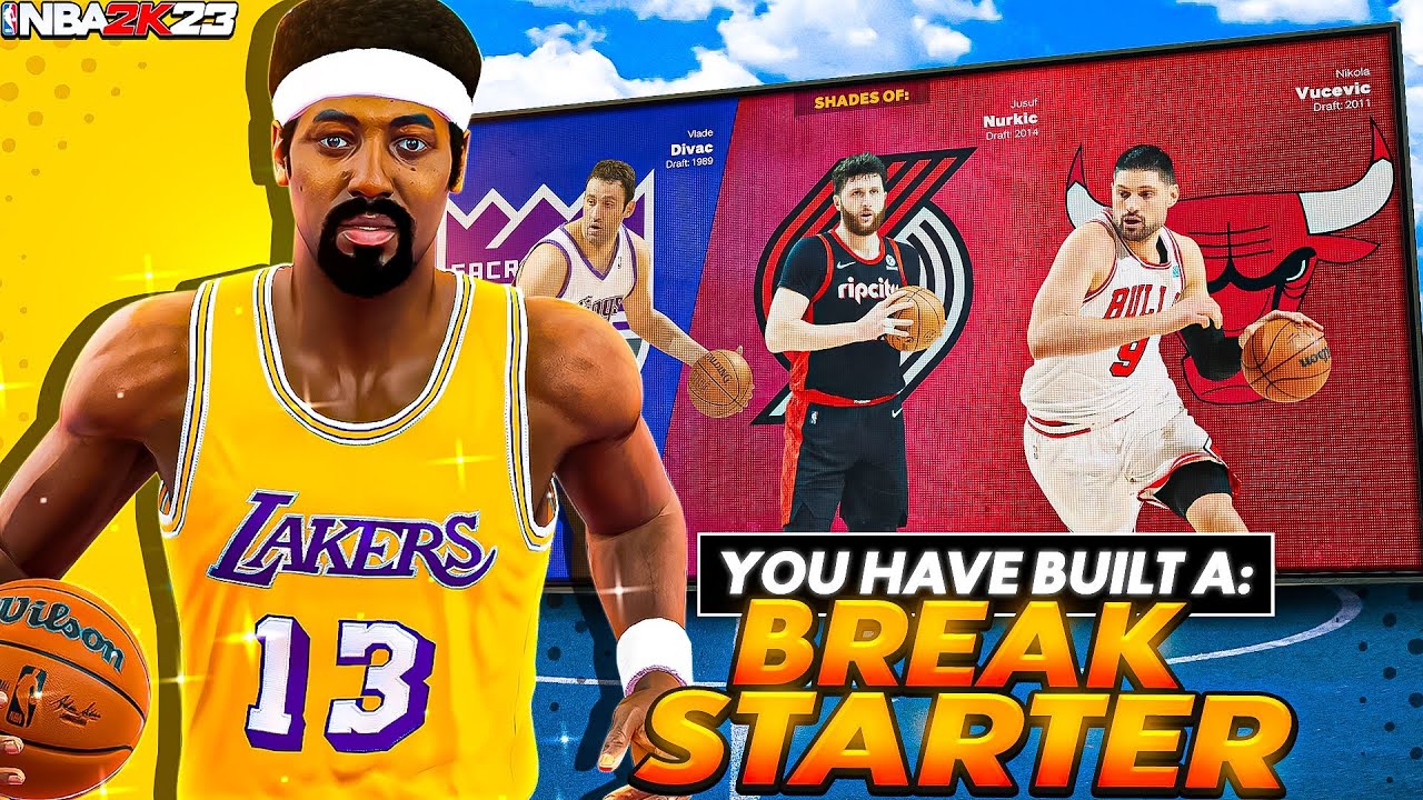 BEST BREAK STARTER BUILD ON NBA 2K23 OLD & NEW GEN! VOL. 28
