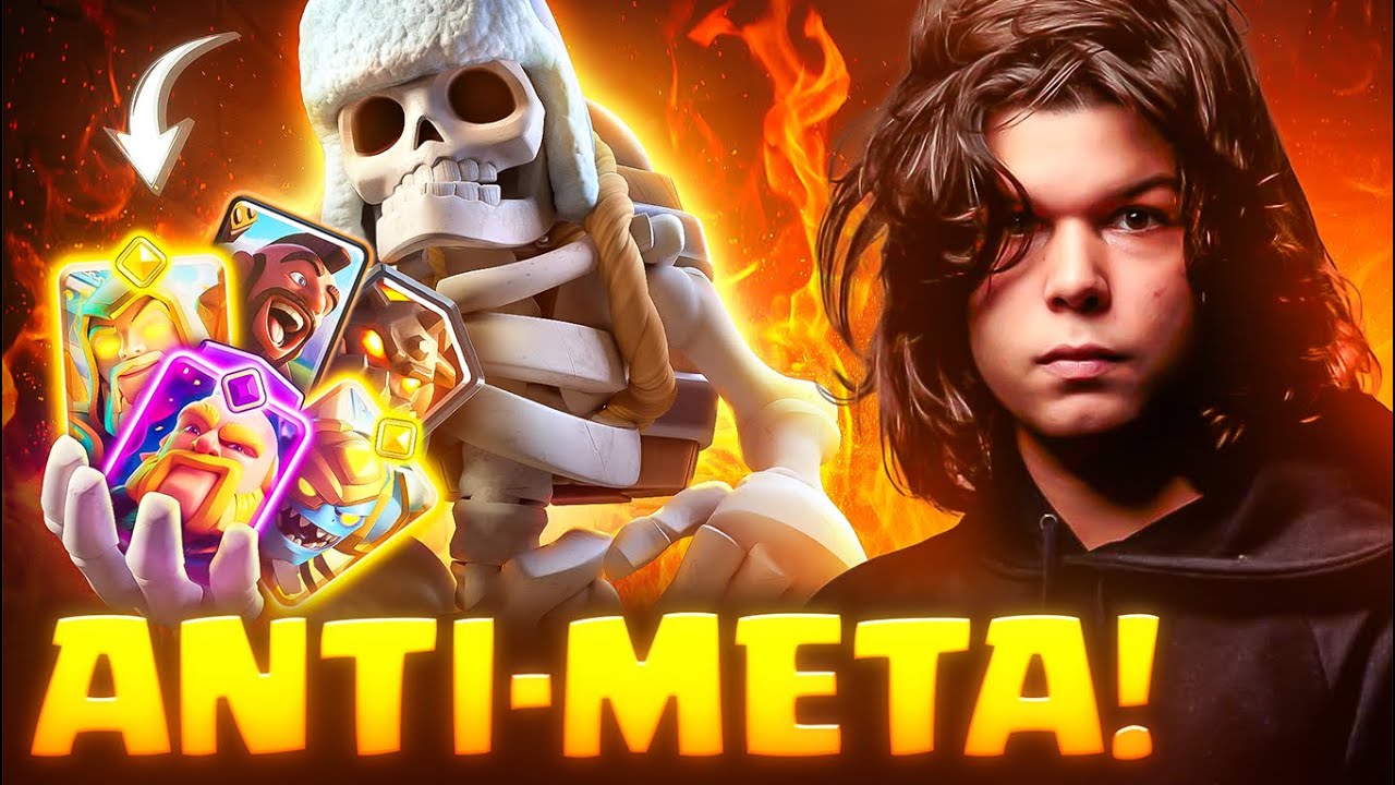 ESSA CARTA ESTÁ DOMINANDO O CLASH ROYALE!