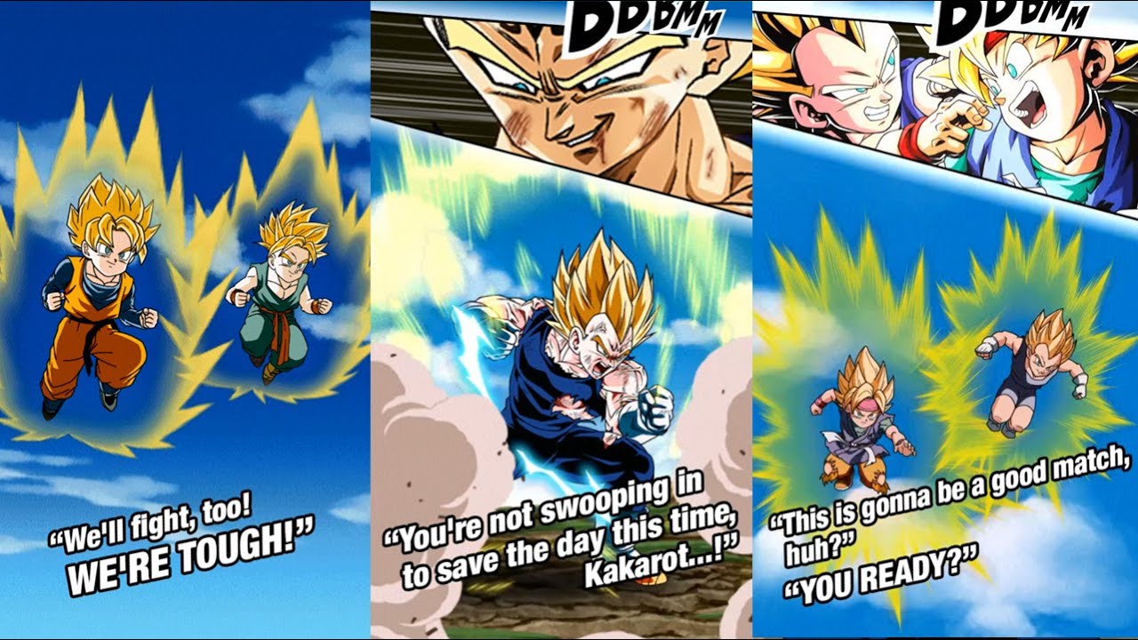 GLOBAL! MAJIN VEGETA, TRUNKS & GOTEN, LR GOKU & VEGETA JR FULL PREVIEW! Dragon Ball Z Dokkan Battle