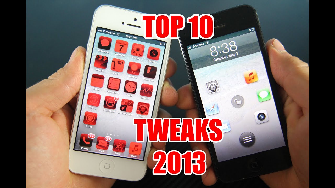 Top 10 Cydia Tweaks 2013 - iPhone & iPod Touch on iOS 6.1.3, 6.1.2 & Below!