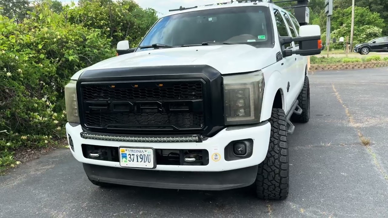 6.7 Powerstroke Diesel Excursion Conversion custom build how to video day in the life car business