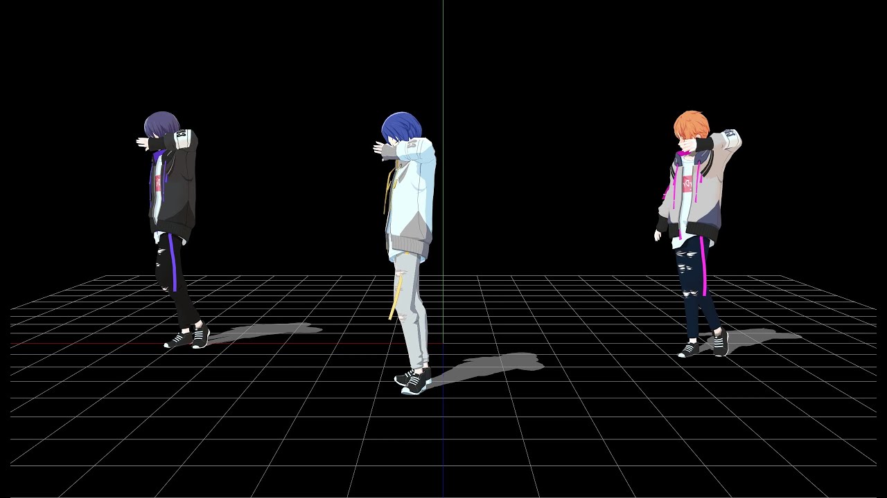 [MMD] Ifuudoudou (mirrored dance practice ver.) - Vivid BAD SQUAD