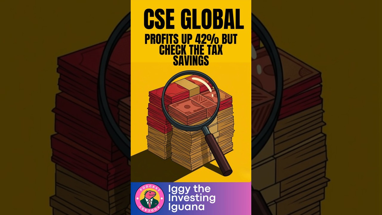 The Data Gap: CSE Global profits up 42% but check the tax savings first  | 🦖