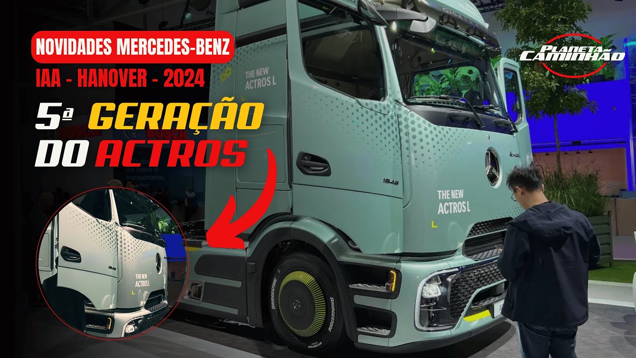 MERCEDES-BENZ CAMINHÕES NA MAIOR FEIRA DE CAMINHÕES DO MUNDO!