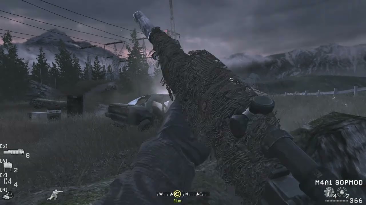 Call of Duty 4 Mise s Rusama