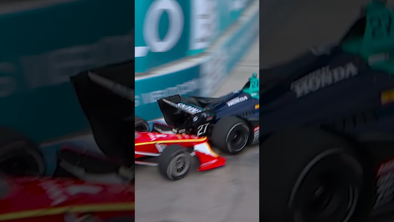 Kyle Kirkwood's thoughts on what happened with Will Power during Detroit practice 👀🍿