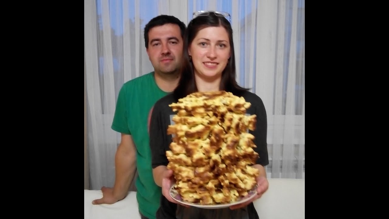 Приготовление Банкухи (Банкуха, Баумкухен, Baumkuchen, Sękacz, šakotis)