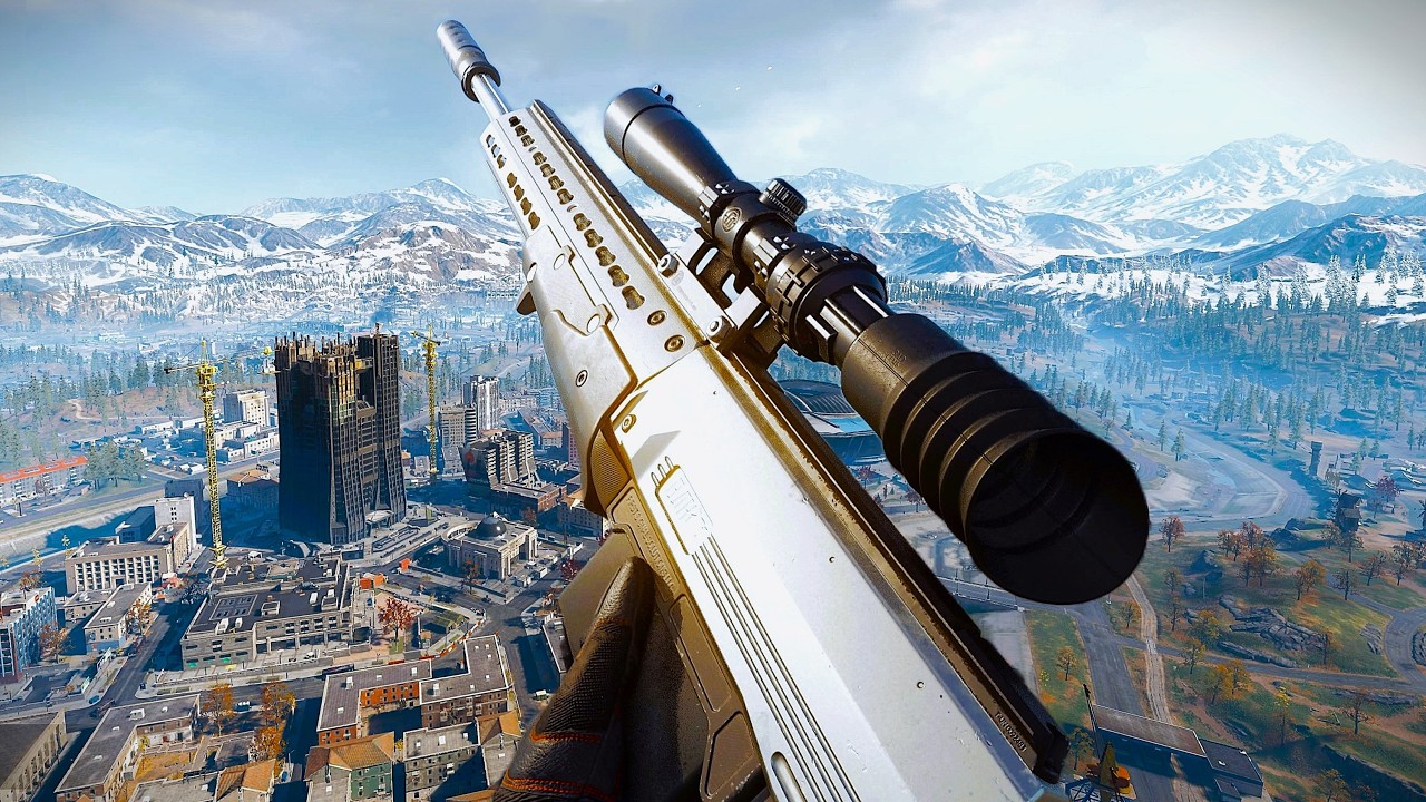 COD WARZONE ( HDR ) SNIPER TACTICAL GAMEPLAY! (No Commentary)