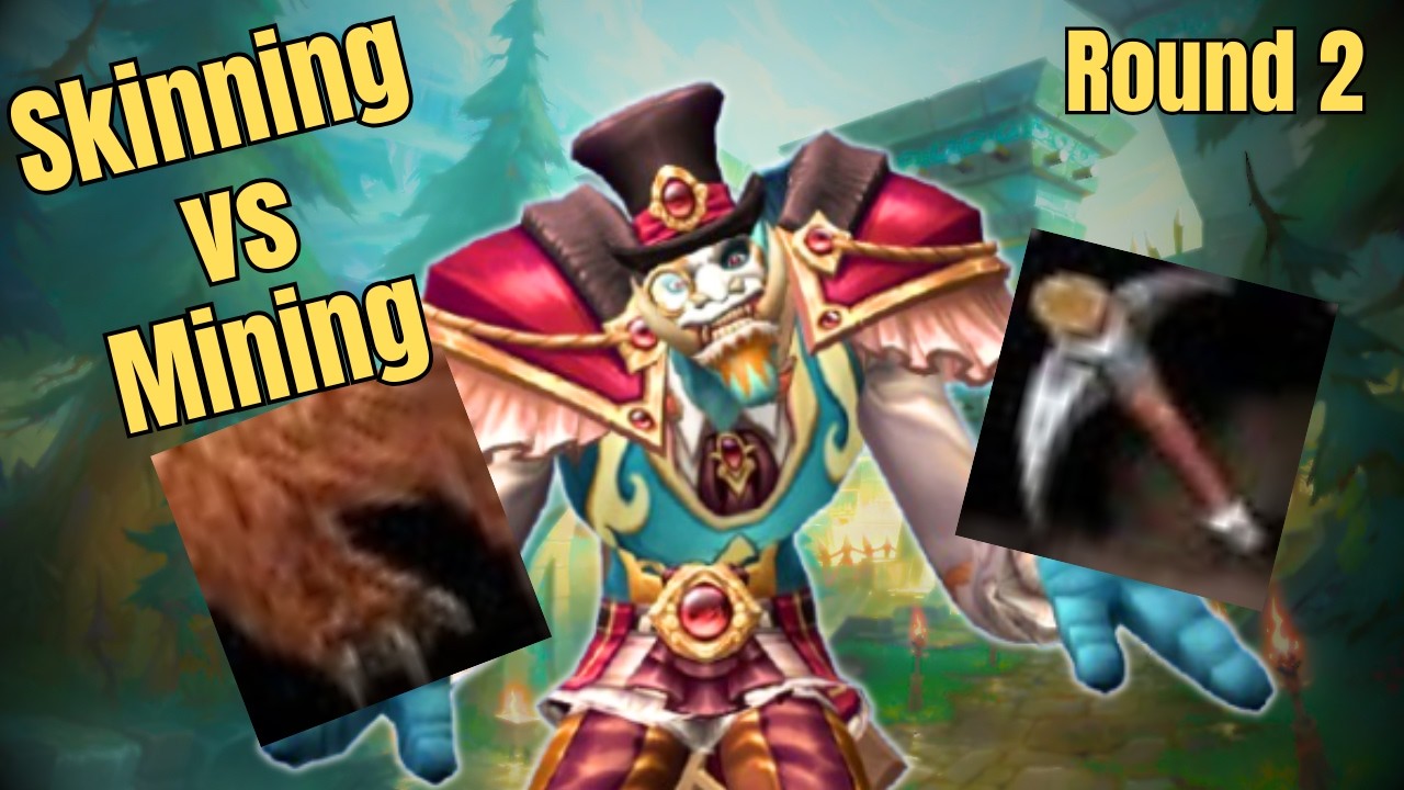 Skinning vs. Mining Gold Making Challenge Finale | Token Run 17