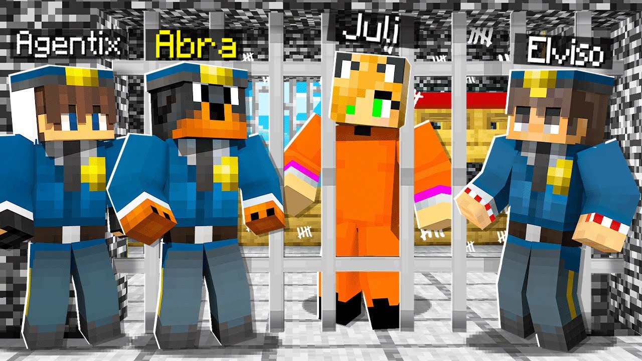 ZAMKNĄŁEM JULI w WIĘZIENIU za OTRUCIE NAS ale UCIEKŁA w Minecraft! 😱