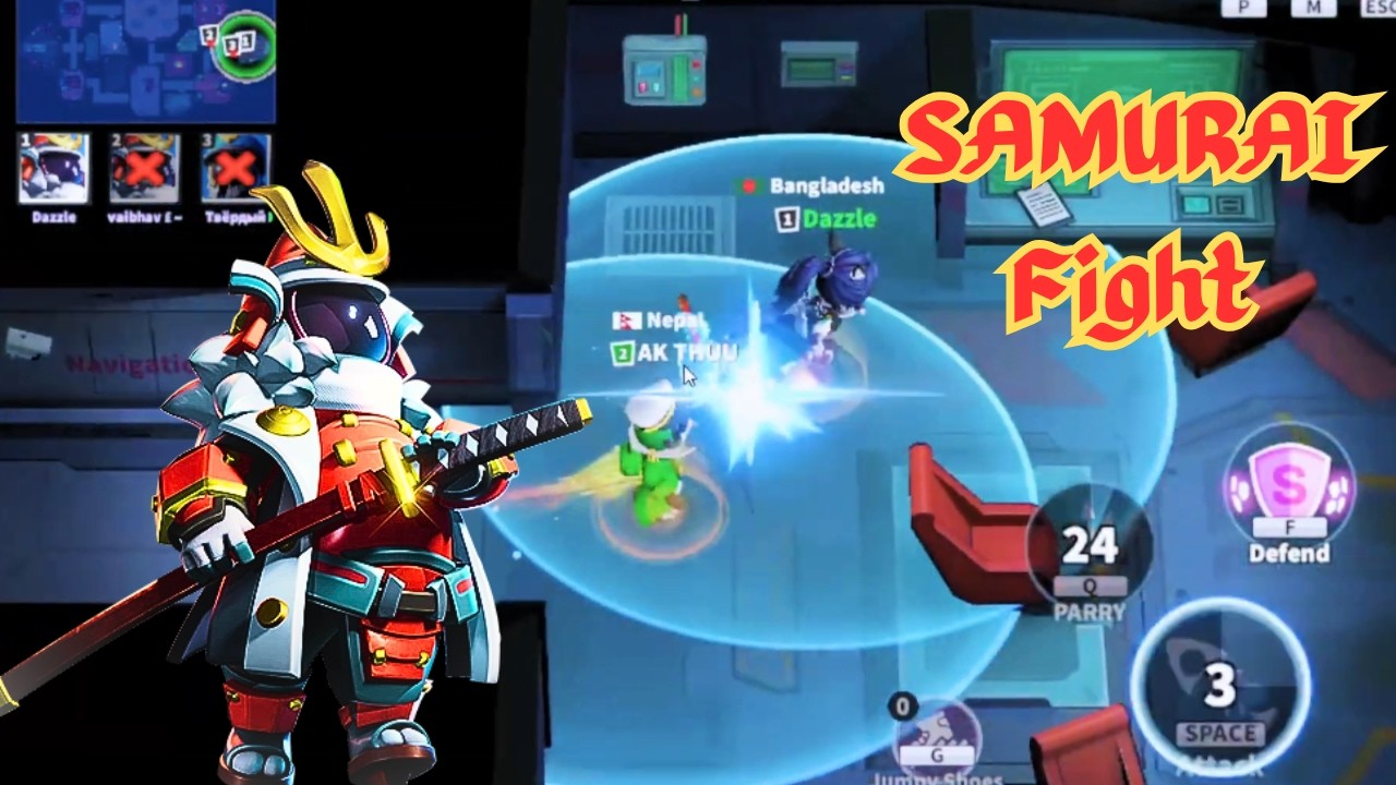 Watch Intanse Sword Fight⚔️ SAMURAI in COLOSSEUM Match⚔️ #supersus #gaming