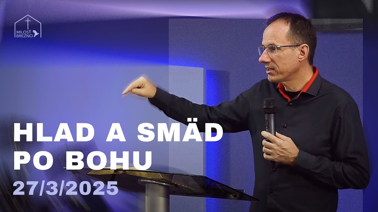 Hlad a smäd po Bohu | Daniel Šobr