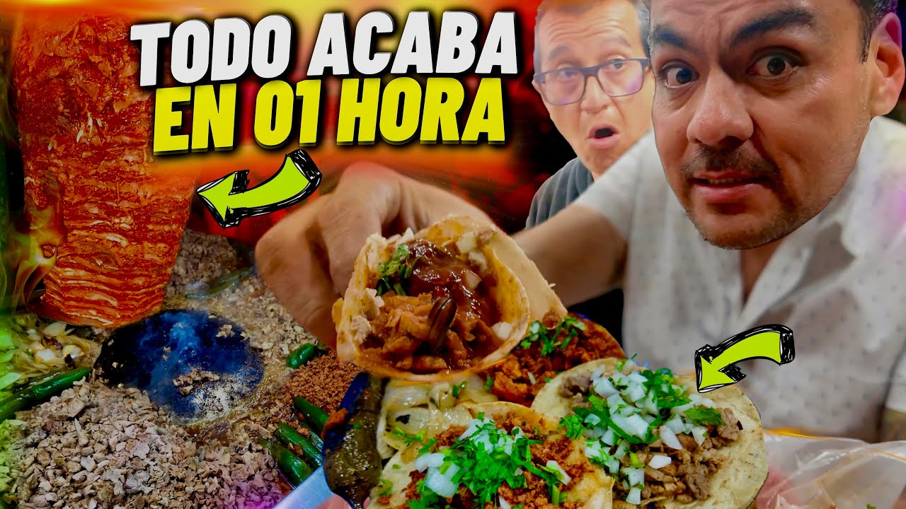 EXCELENCIA la TAQUERIA favorita de Gerardo Díaz.. donde ¡TODO SE ACABA! en 60 minutos
