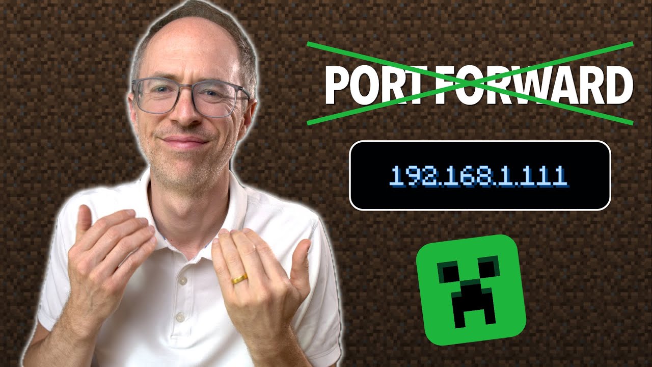Run a Private Minecraft Server That Hackers CAN'T Touch - No Port Forwarding!