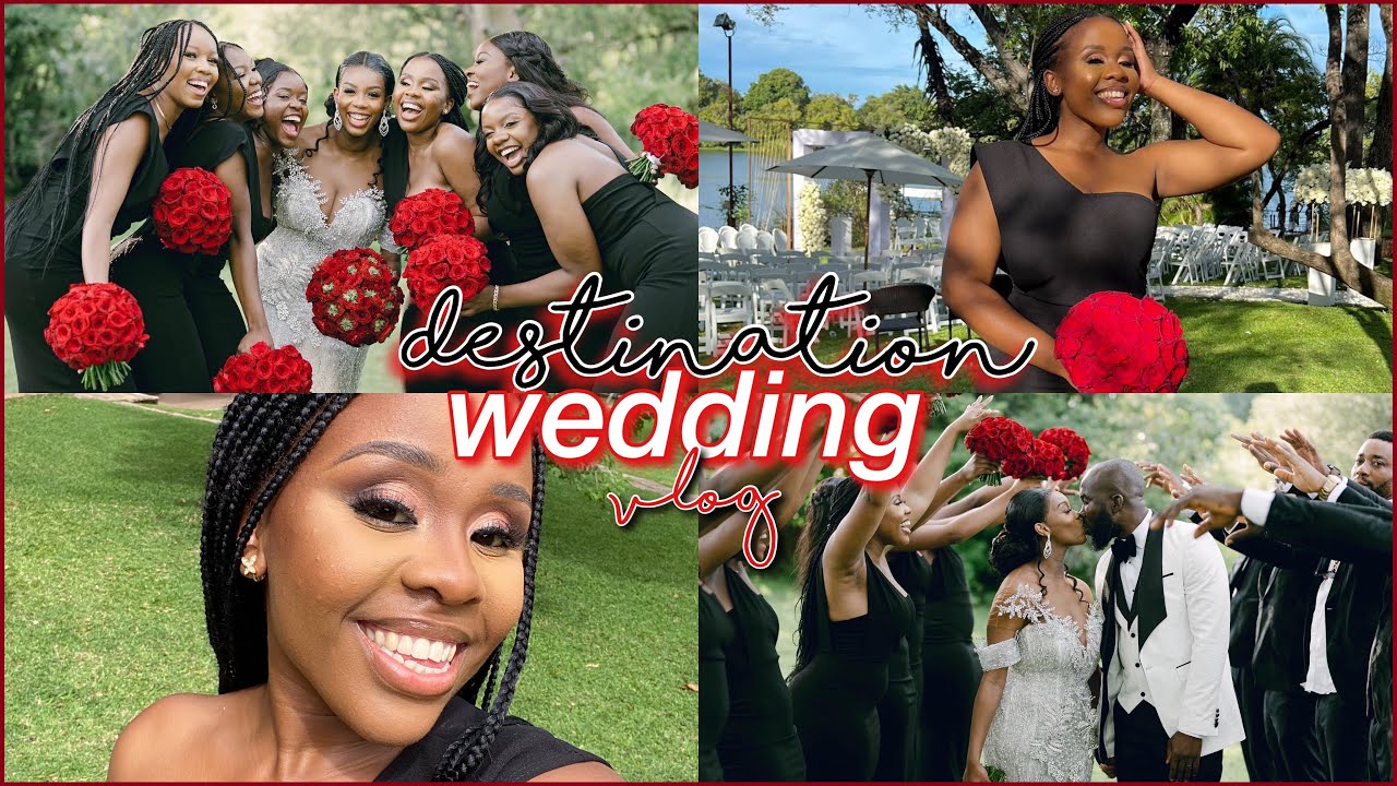VLOG: Victoria Falls destination wedding (NigerianXZimwedding), The Boma dinner & drum show