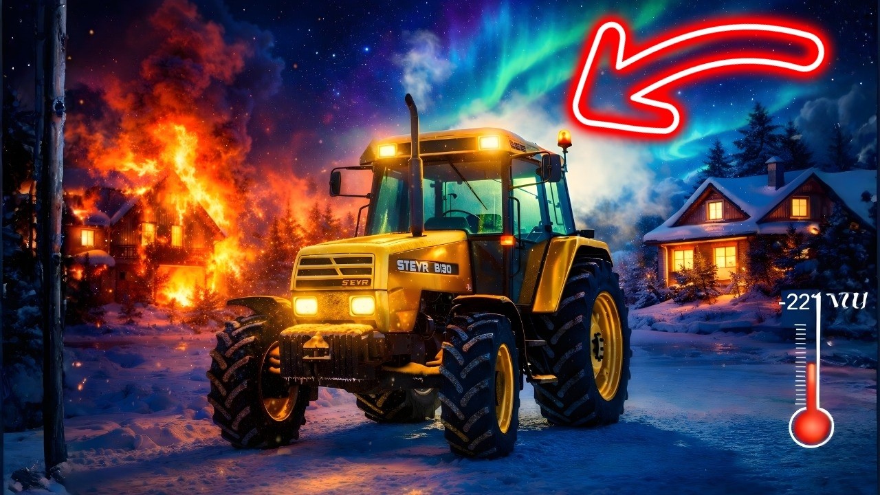 ❄️ ¿“Traidor”? Eligió Steyr en lugar de Fendt… y a -22°C salvó a todo el pueblo 🚜🔥