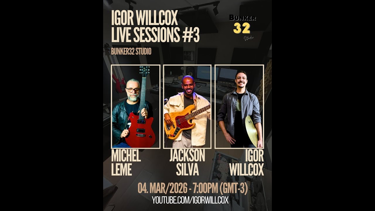 Igor Willcox Live Sessions - ep3 - feat. Michel Leme, Jackson Silva