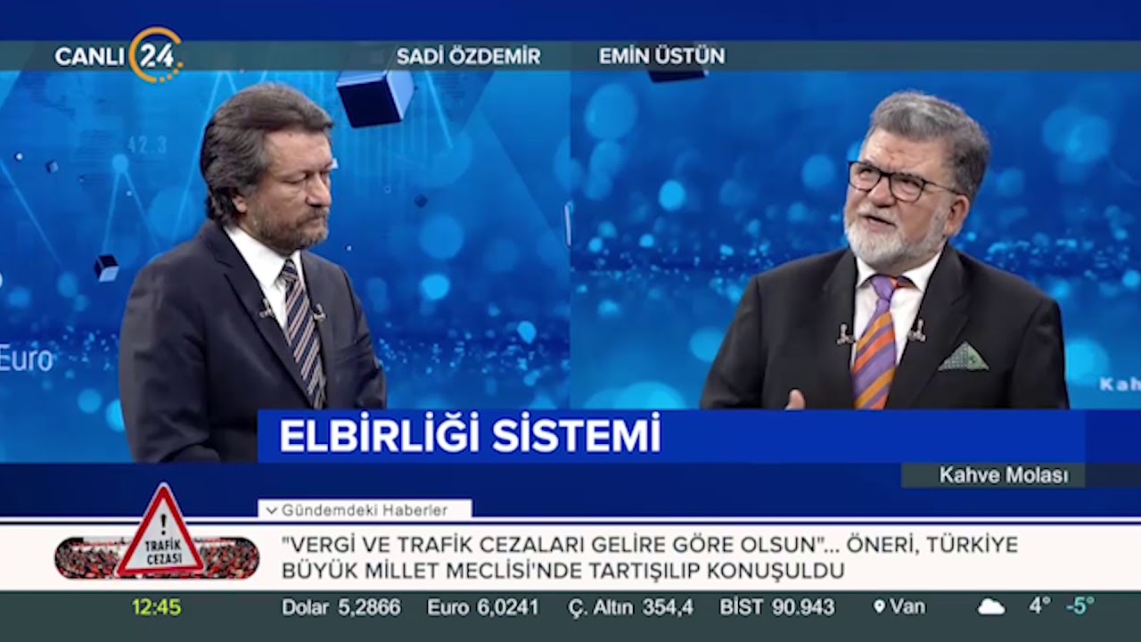 Emin Üstün - Kanal 24 Kahve Molası Programında