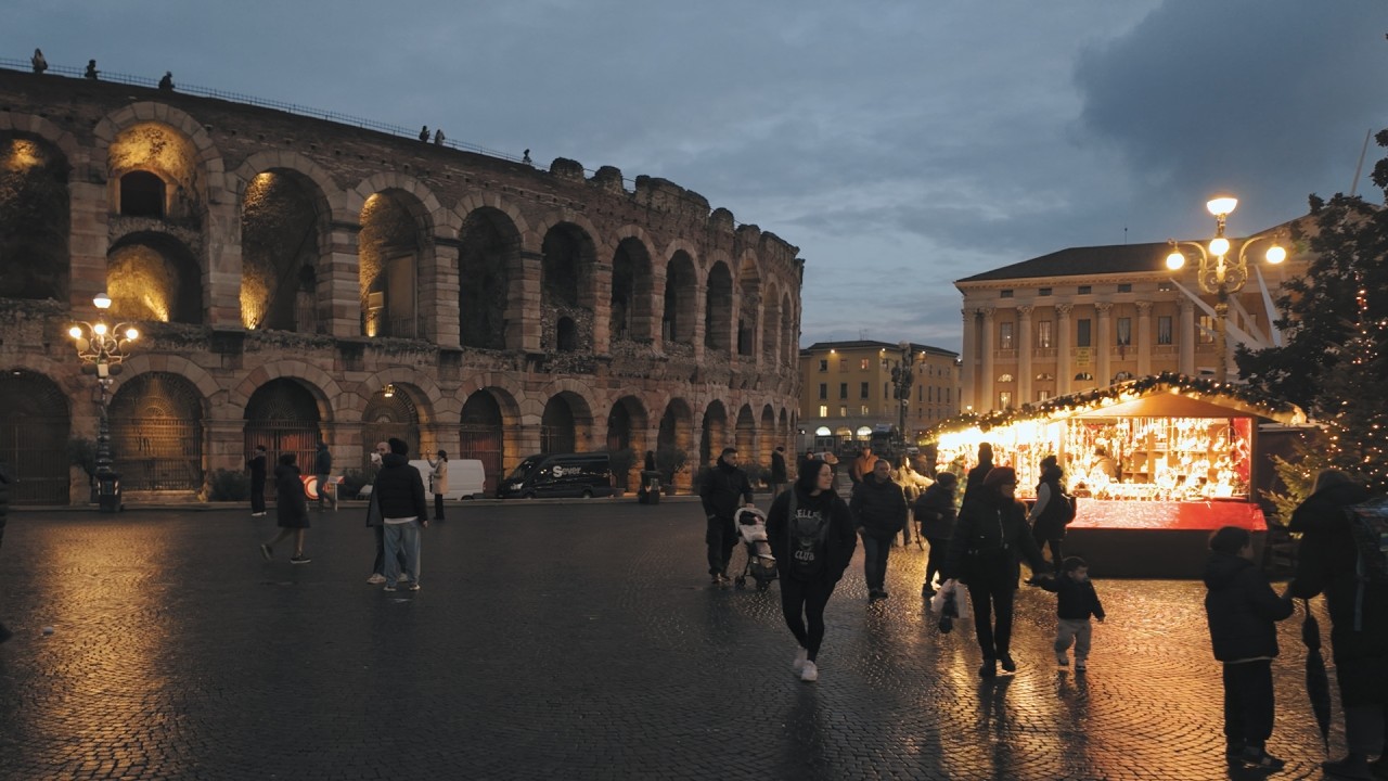 Verona, Itália: Uma jornada visual em 4K