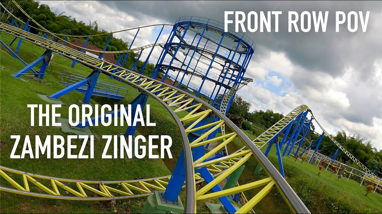 The Original Zambezi Zinger from Worlds of Fun POV | Defunct Montaña Rusa at Parque Del Café