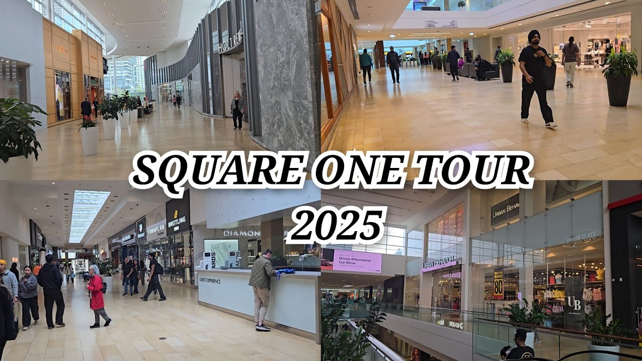 What's Inside Square One? Exploring Mississauga's Iconic Shopping Centre!