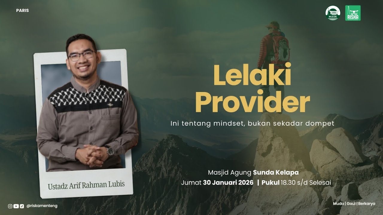 [PARIS] Ustadz Arif Rahman - Fitrah Peran Suami Istri