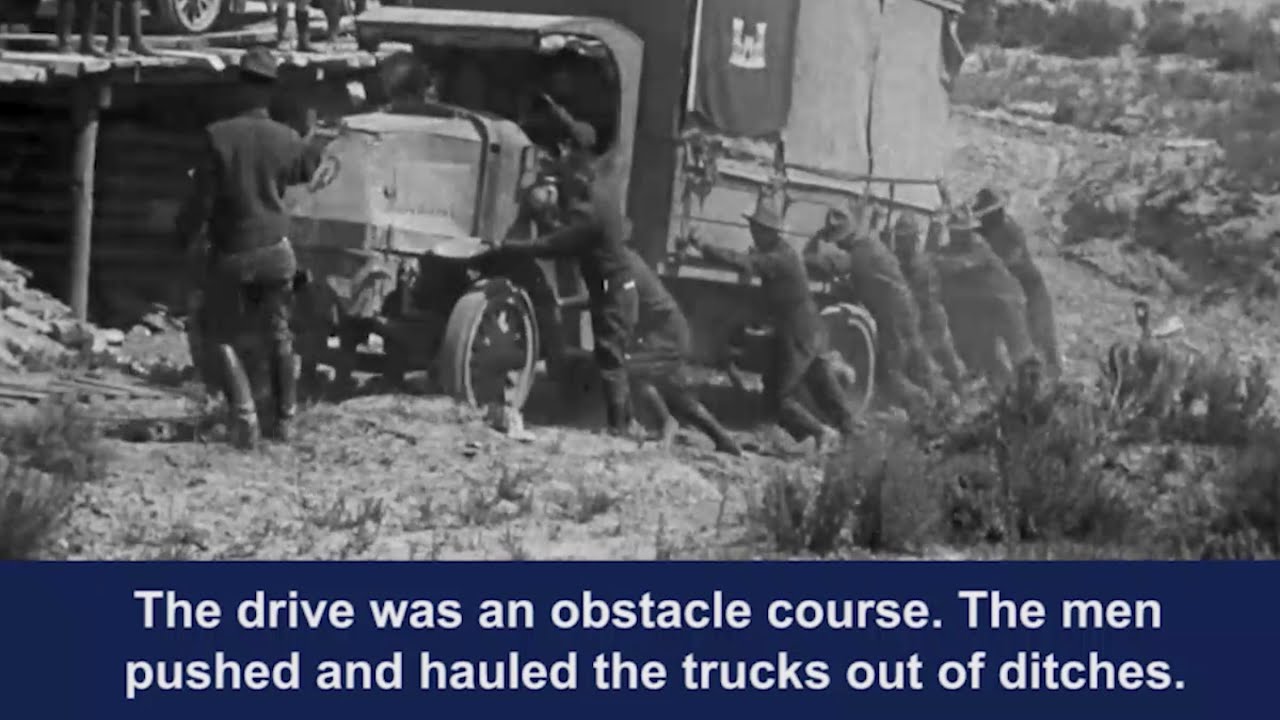 1919 Transcontinental Motor Convoy