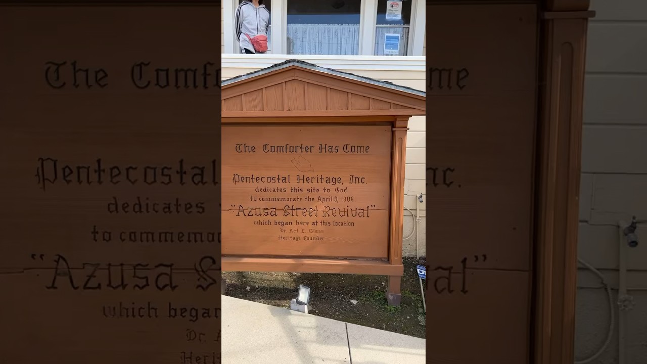 La casa de donde ocurri&oacute; &ldquo;el avivamiento de la calle azusa&rdquo; Abril 9 1906 🔥🥹🕊️ #avivamiento