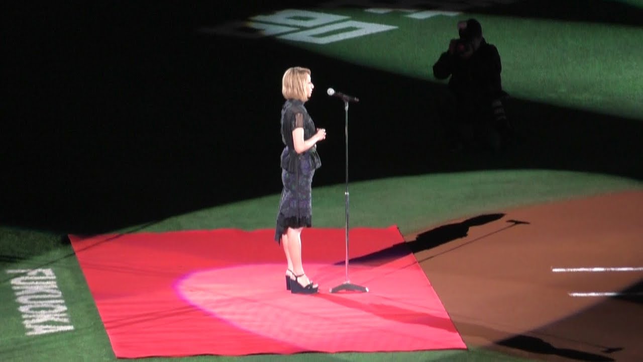 国歌独唱 Ms.OOJA ～福岡ヤフオクドーム ソフトバンク本拠地開幕戦 2016.3.29