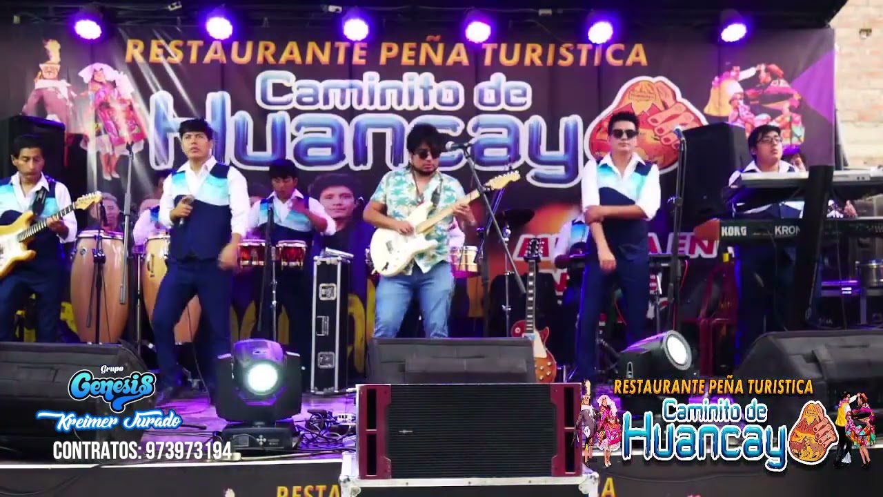 GRUPO GENESIS CONCIERTO COMPLETO CAMINITO DE HUANCAYO CARAPONGO 2023