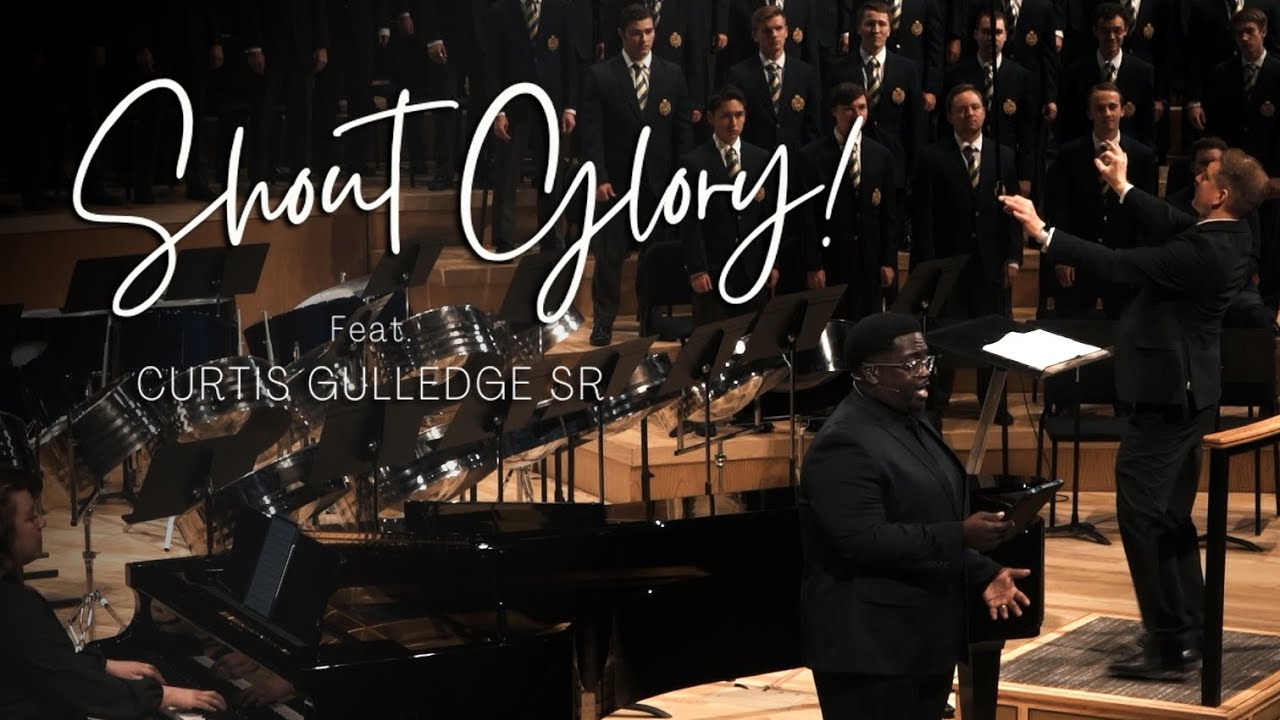 Shout Glory! | BYU Men's Chorus feat. Curtis Gulledge Sr.