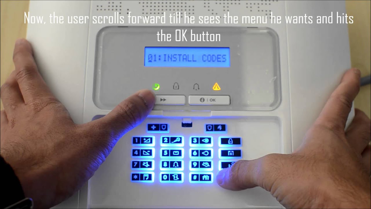 Visonic Powermaster-30: Menu Navigation